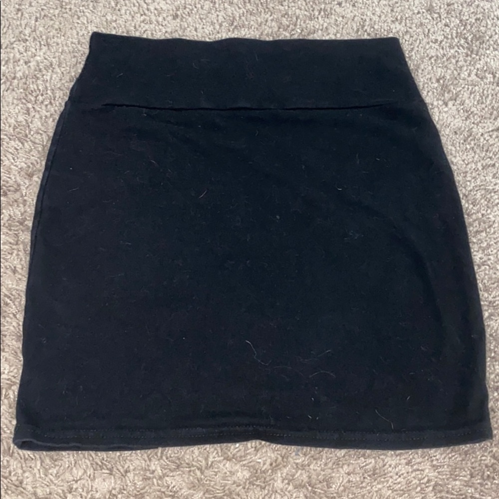 Black skirt